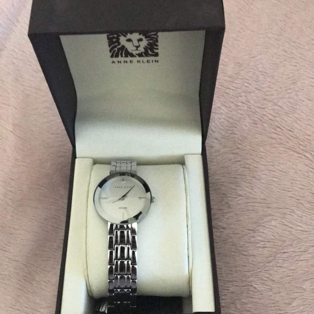 Anne Klein Silver Watch